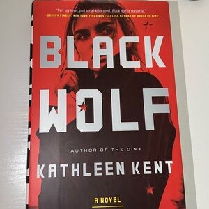 Black Wolf by Kathleen Kent - Striking Red Cover